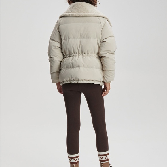 Varley Roseville down jacket puffer coat fog NWT - Picture 6 of 7